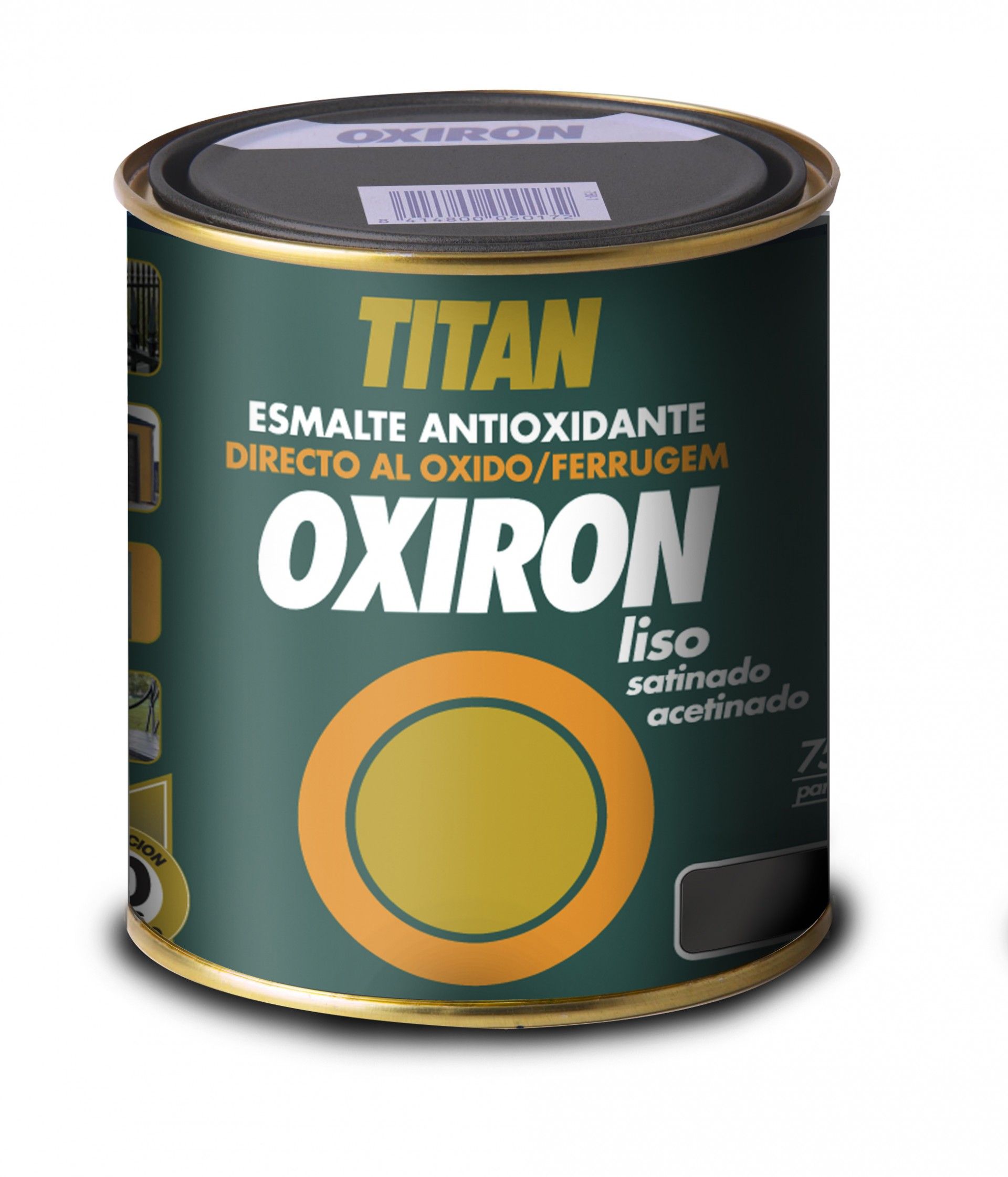 Ox Antioxidante Liso Acetinado Negro 0,75l