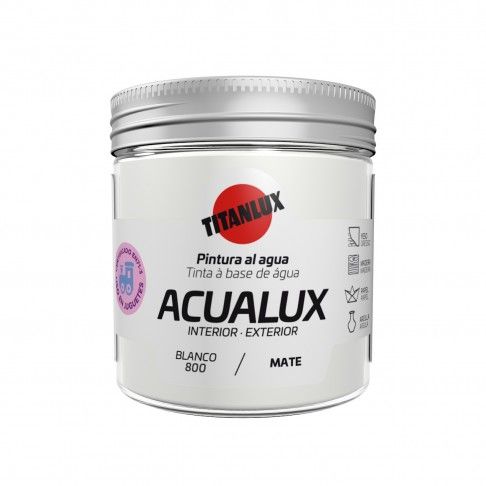Tinta Acualux Mate Branco75ml Tinta Acualux Mate Branco75ml