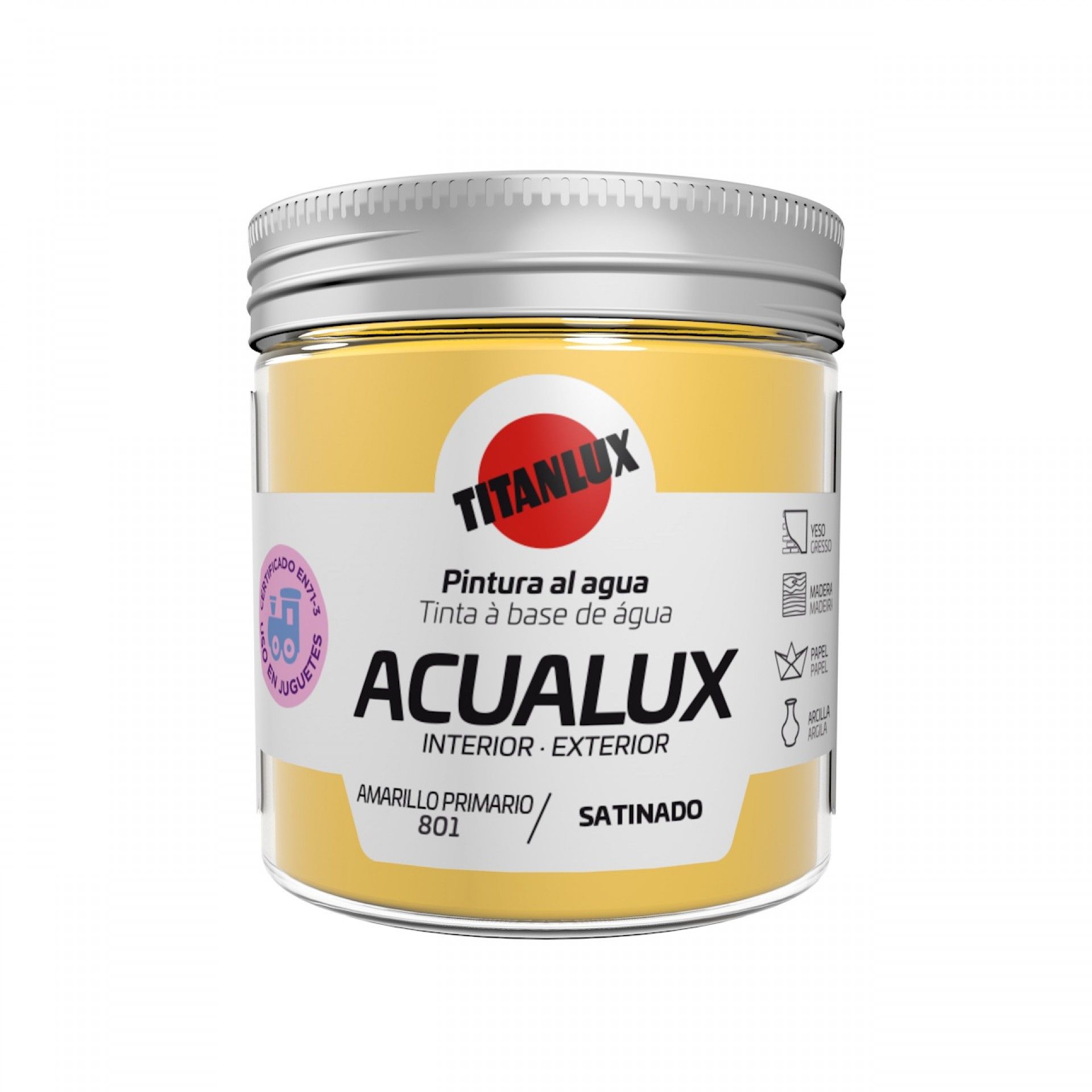 Tinta Acualux Acetinado Amar Primar 75ml
