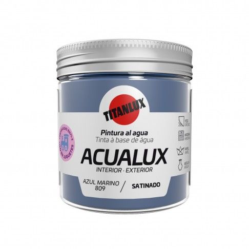 Tinta Acualux Acetinado Azul Marinho 75ml Tinta Acualux Acetinado Azul Marinho 75ml