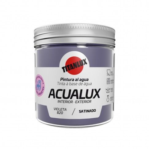 Tinta Acualux Acetinado Violeta 75ml Tinta Acualux Acetinado Violeta 75ml