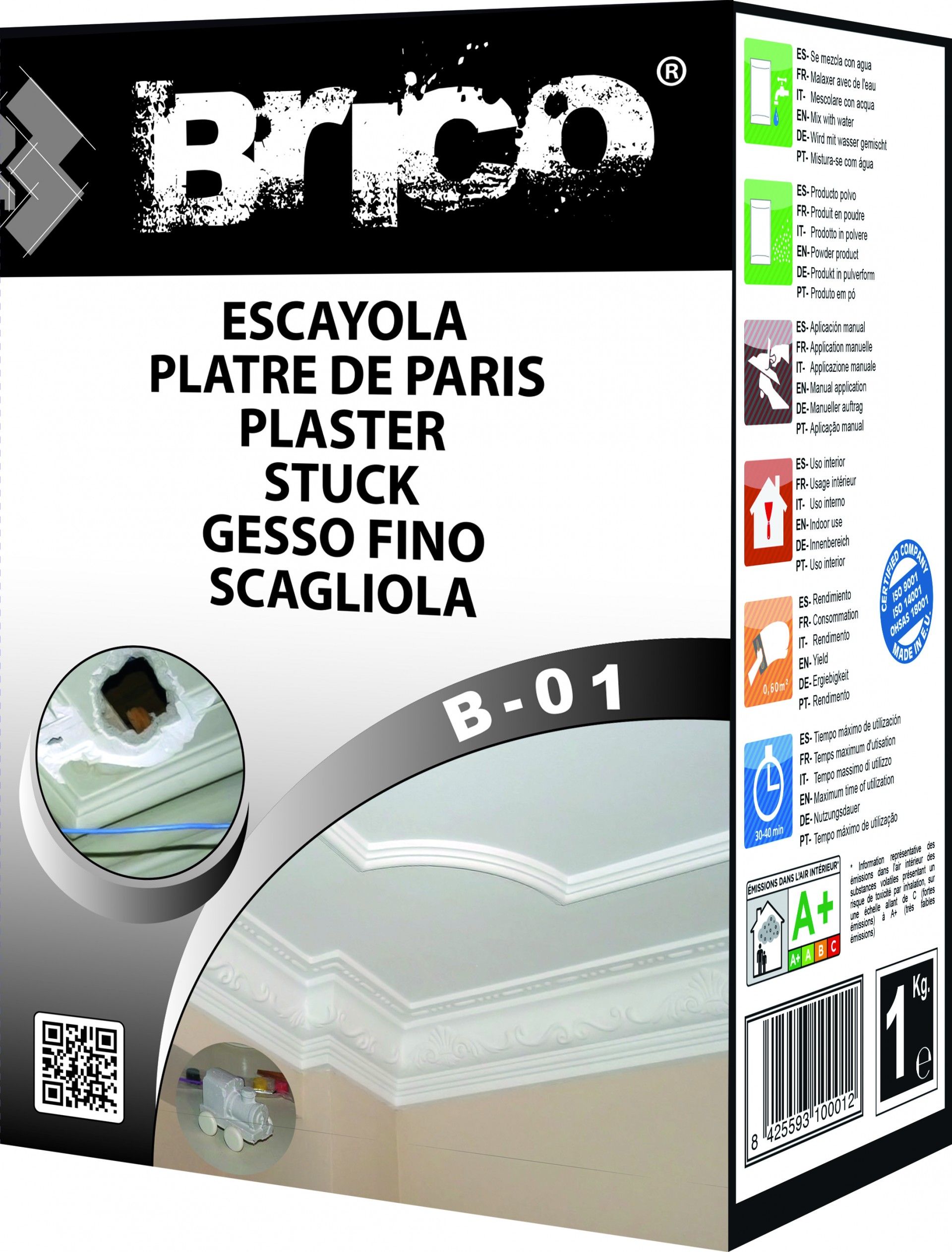 Gesso Fino Brico 1kg