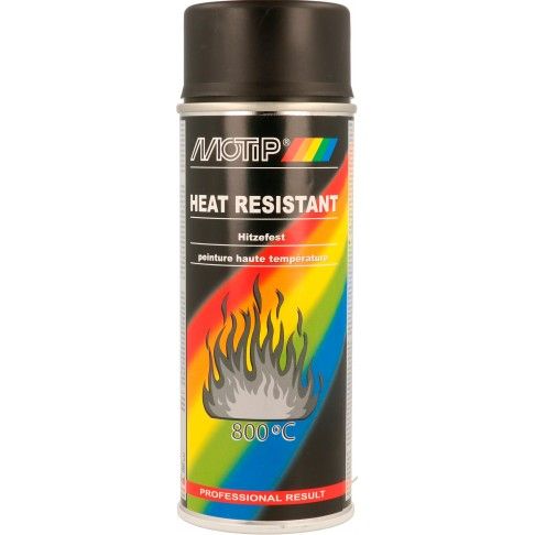 Spray Auto Alta temperatura 800ºC Preto 400ml Spray Auto Alta temperatura 800ºC Preto 400ml