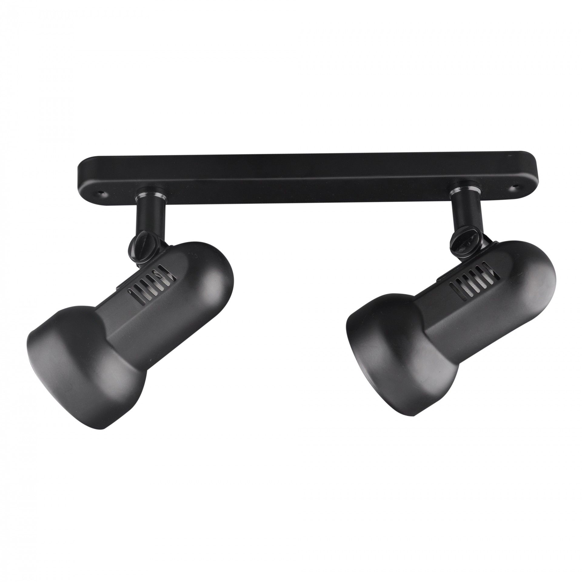 Régua 2 Spots E27 Basic Preto