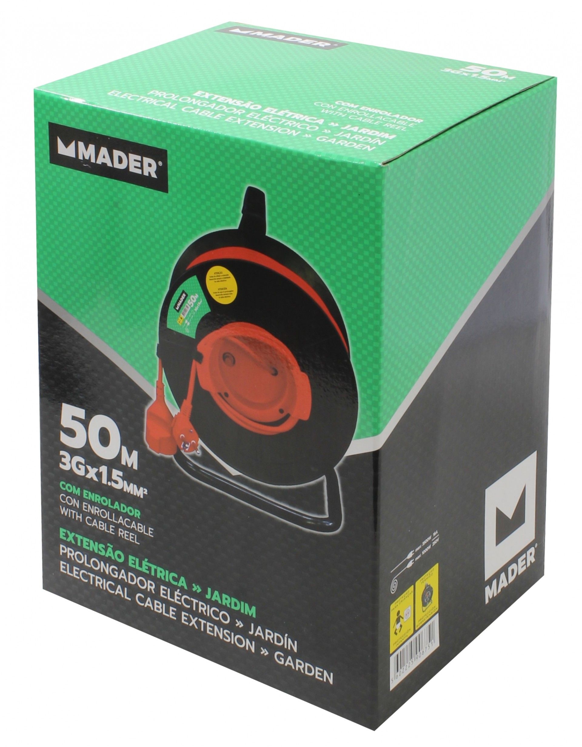 Enrolador/Extensão 3g1,5mm 50m