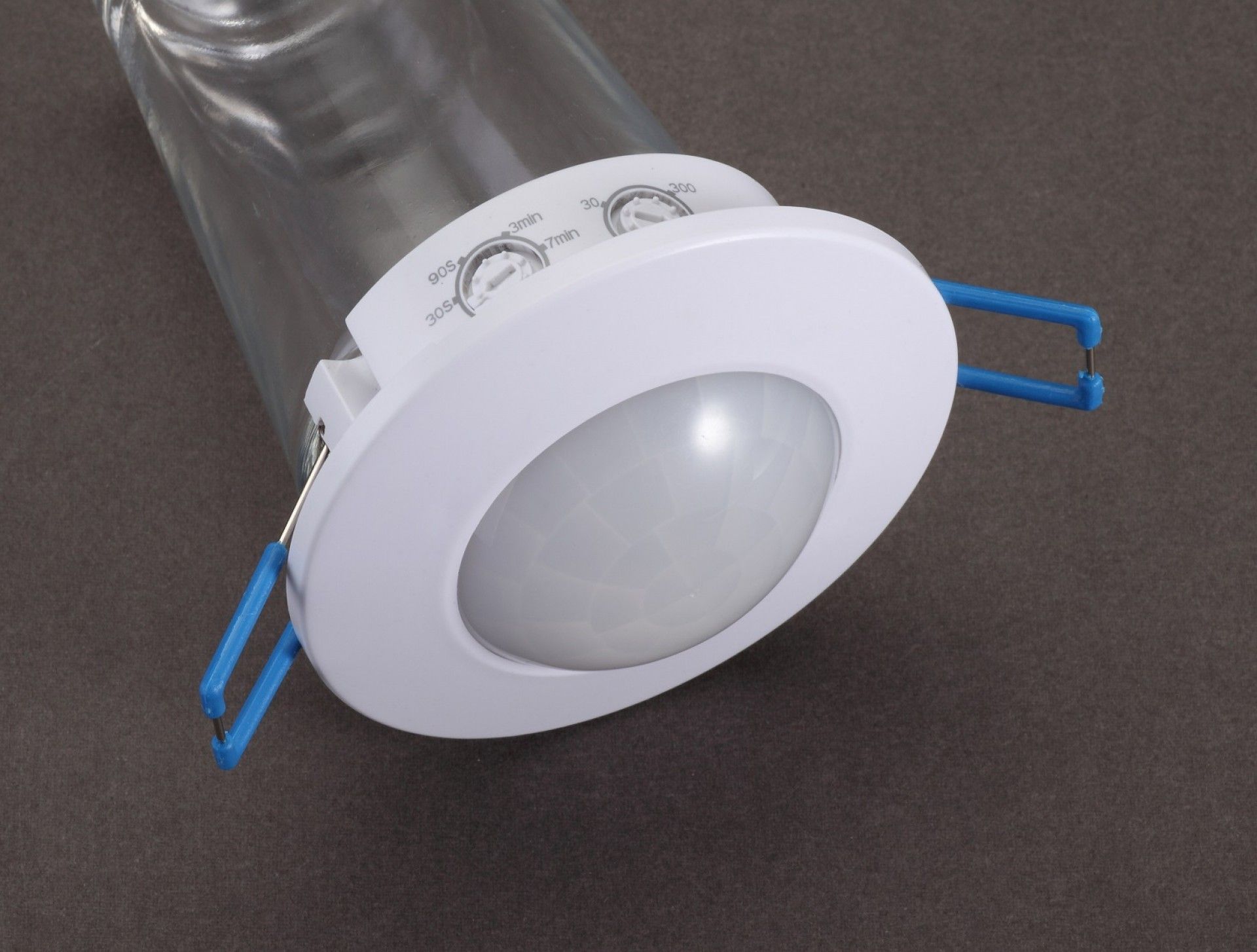 Sensor Movimento 180ºBra 360º Encastrar Branco