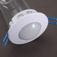 Sensor Movimento 180ºBra 360º Encastrar Branco Sensor Movimento 180ºBra 360º Encastrar Branco