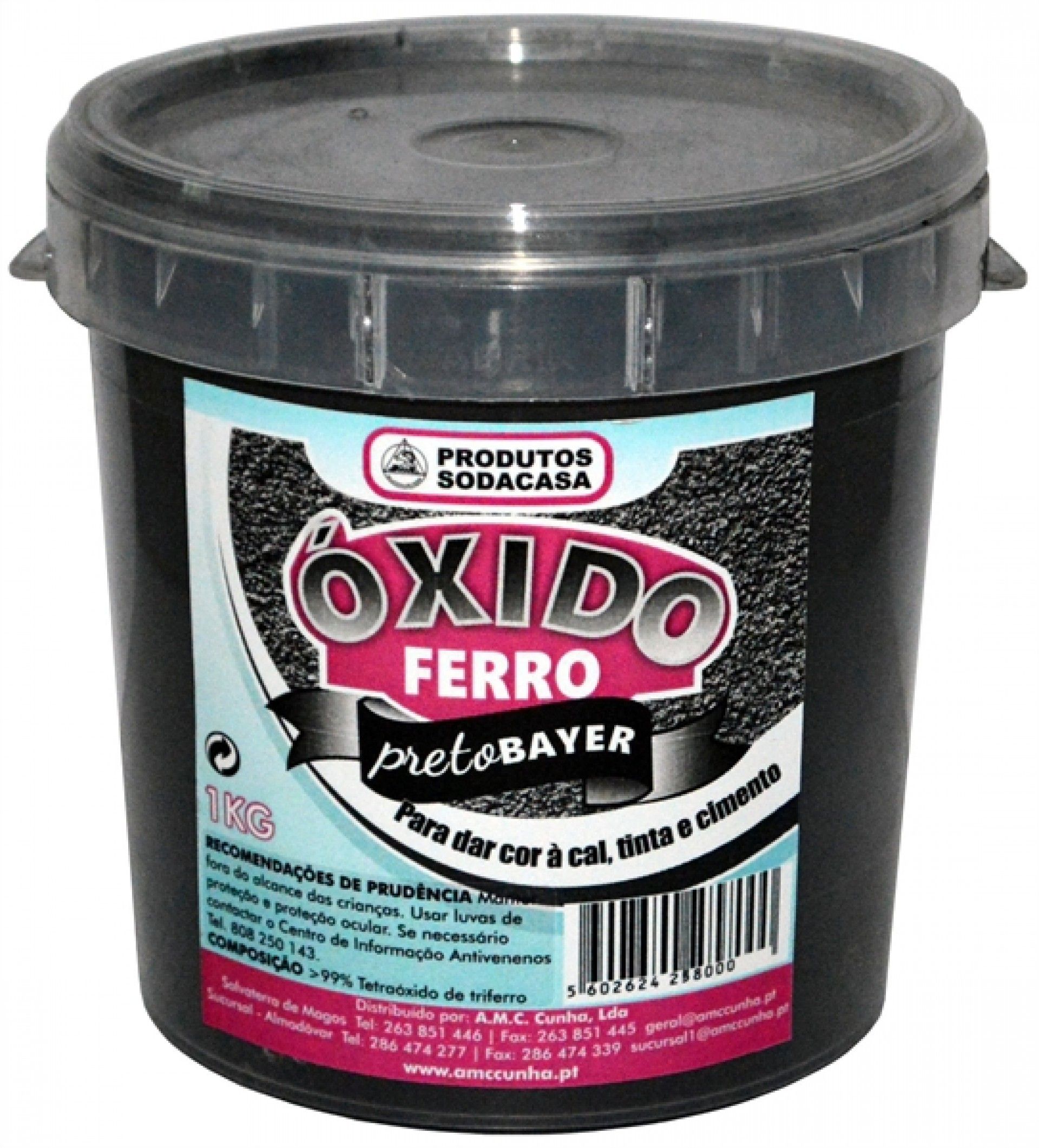 Oxido Ferro Preto 1kg