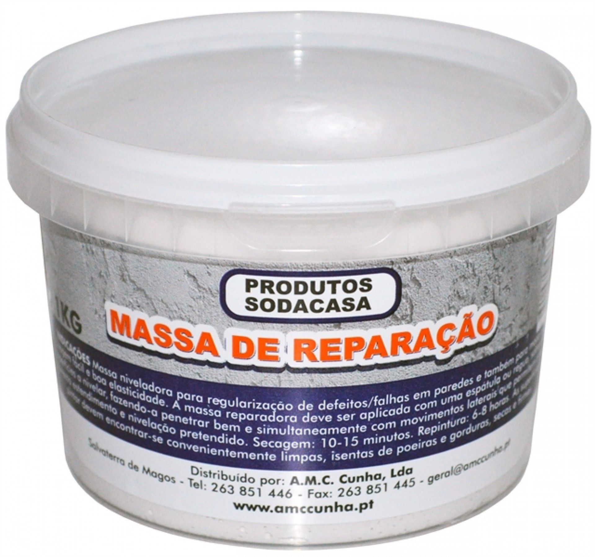 Massa Reparação Balde 1kg