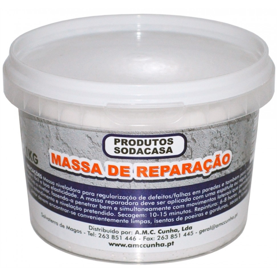 Massa Repara��o Balde 1kg