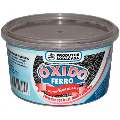 Oxido Ferro Vermelho 0,5kg Oxido Ferro Vermelho 0,5kg