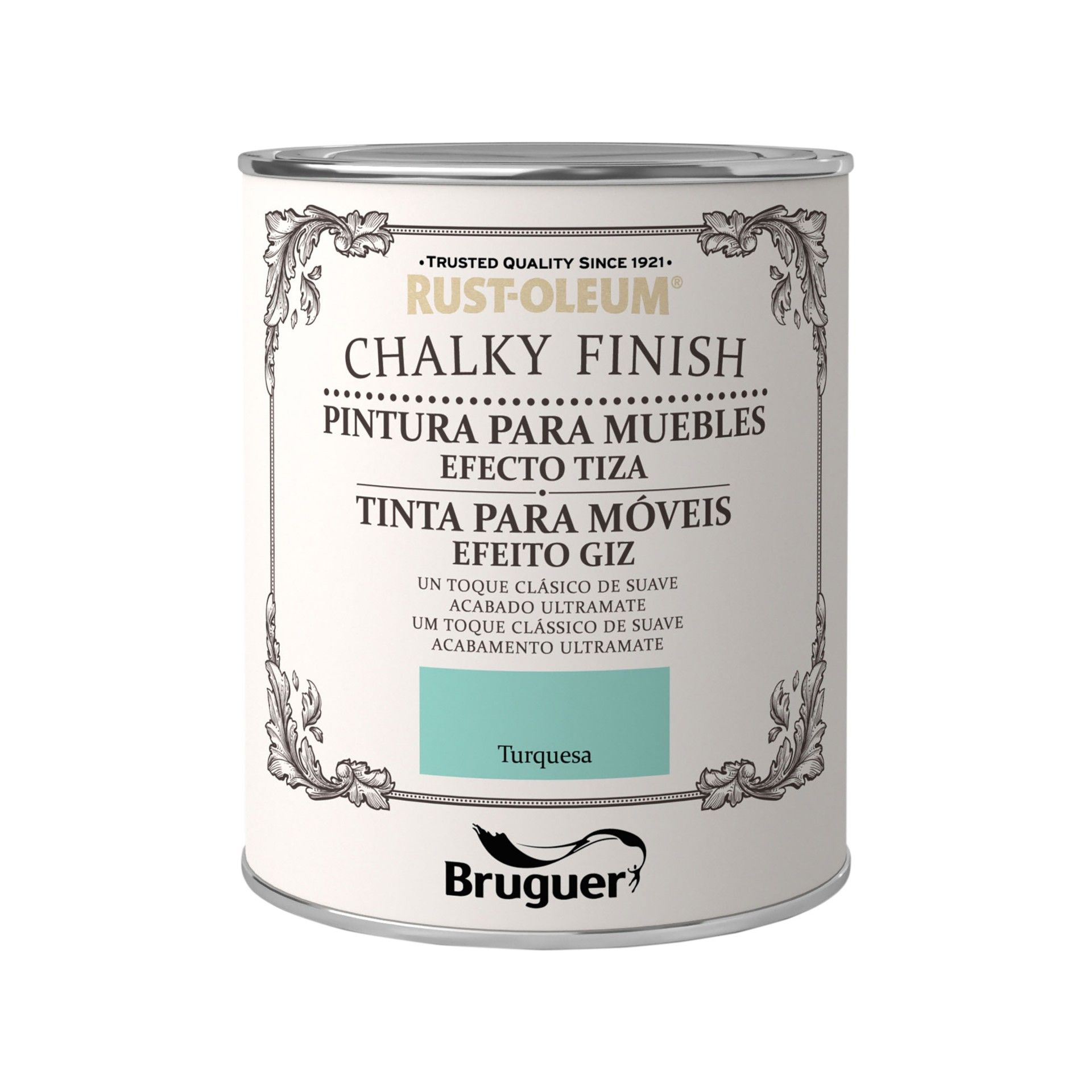 Tinta Chalkyfinish Verde Turqueza 0,75l