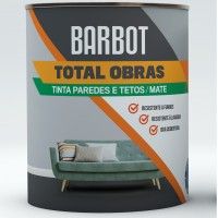 Tinta Total Obras Interior/Exterior Mate Branca 1l Tinta Total Obras Interior/Exterior Mate Branca 1l