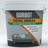Tinta Total Obras Interior/Exterior Mate Branca 15l Tinta Total Obras Interior/Exterior Mate Branca 15l
