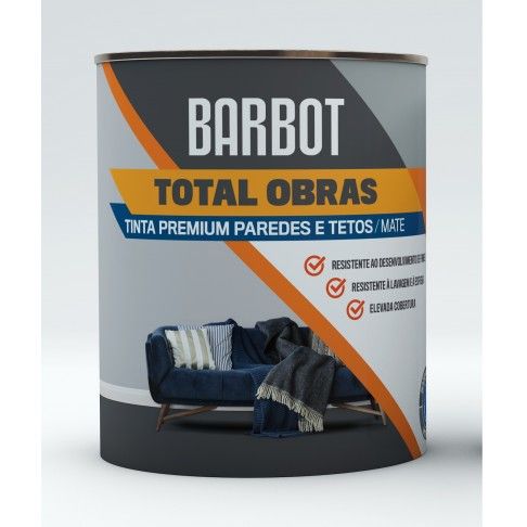 Tinta Total Obras Premium Interior/Exterior Mate Basetr 1l Tinta Total Obras Premium Interior/Exterior Mate Basetr 1l