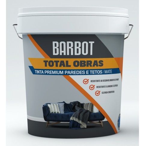 Tinta Total Obras Premium Interior/Exterior Mate Based 5l Tinta Total Obras Premium Interior/Exterior Mate Based 5l