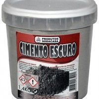 Cimento Escuro Balde 1,4kg Cimento Escuro Balde 1,4kg