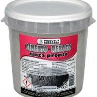 Argamassa Reboco Balde Cinza 1,5kg Argamassa Reboco Balde Cinza 1,5kg