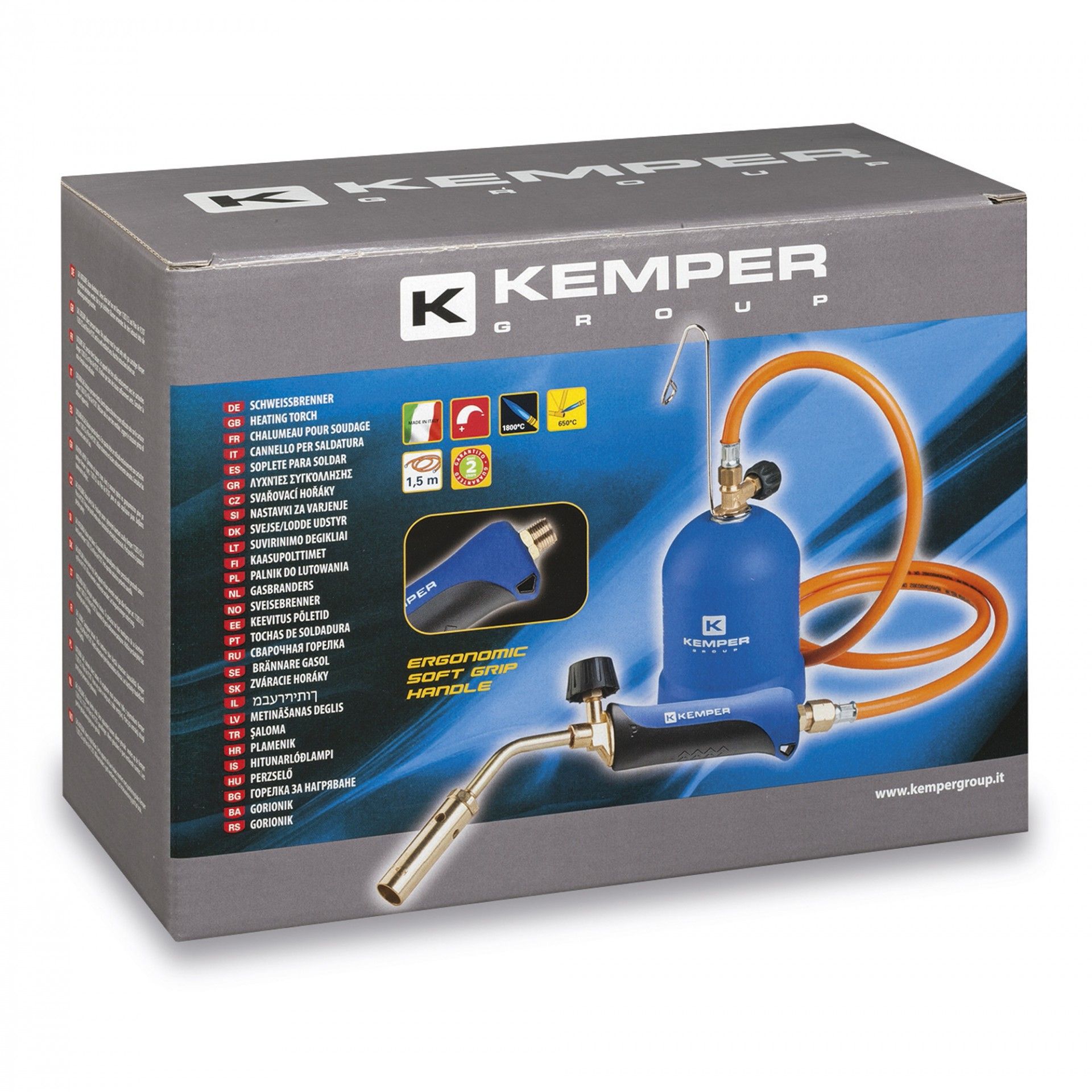 Maçarico Kit Tocha E Mangueira 1,5m