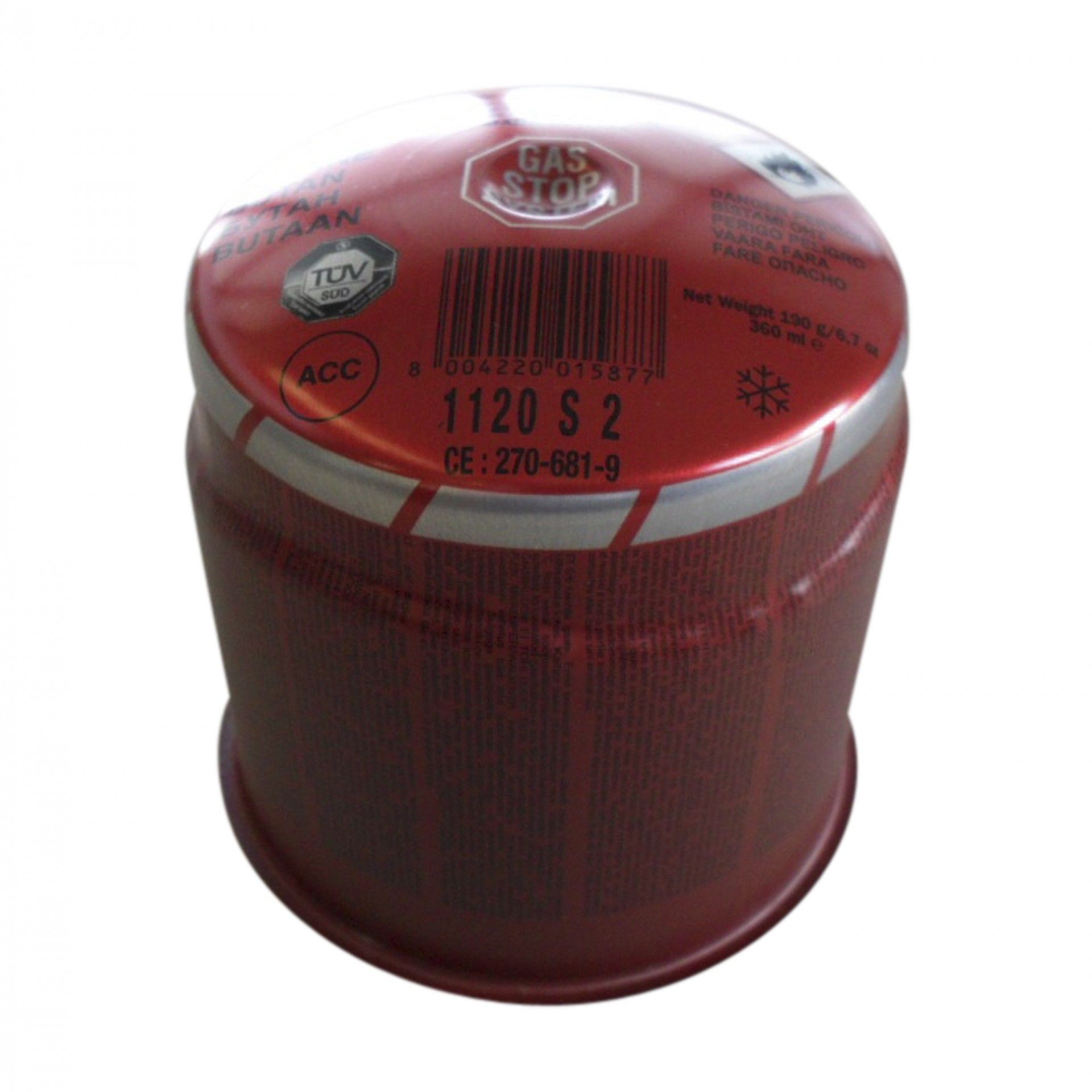 Cartucho De Gás 190gr (Stop Gas System)