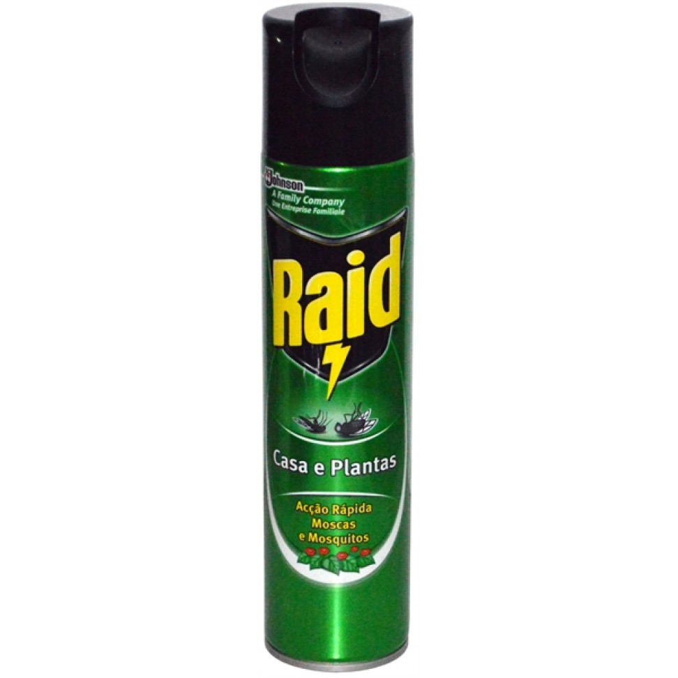 Inseticida Spray Raid Casa&Plantas 400ml