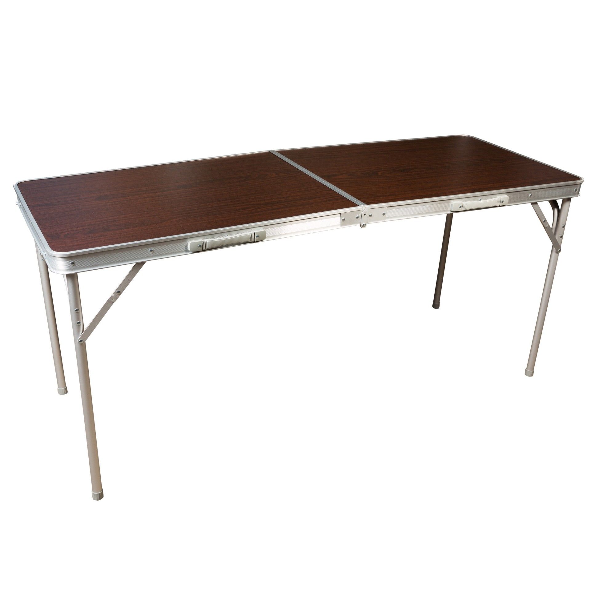 Mesa Dobrável 160x60cm Castanho