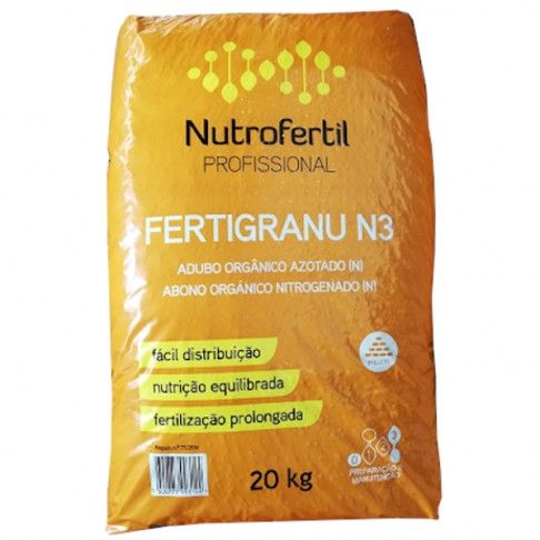 Fertilizante Fertigranu N3 20kg Fertilizante Fertigranu N3 20kg