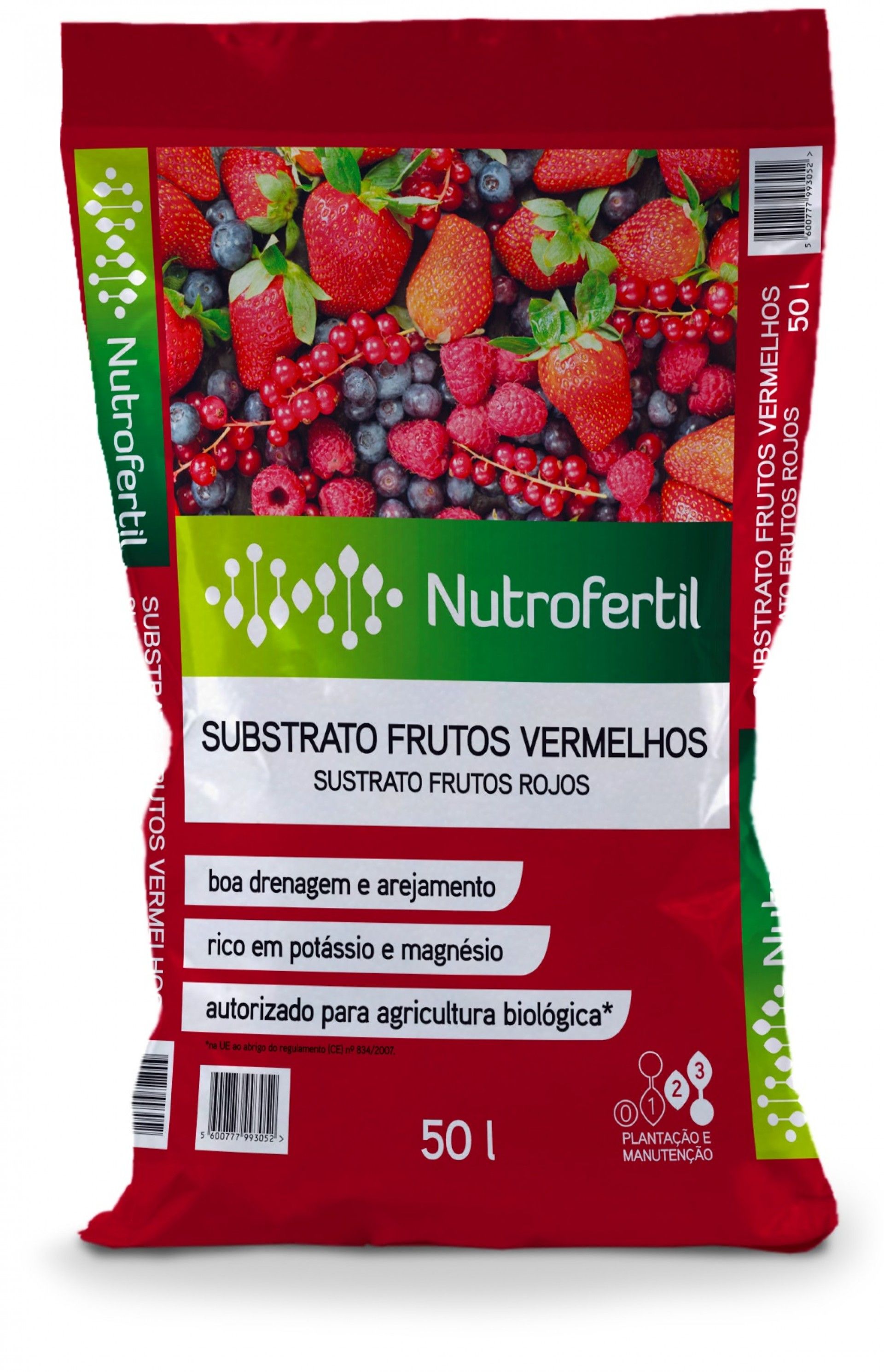 Substrato Frutos Vermelhos Bio 50l