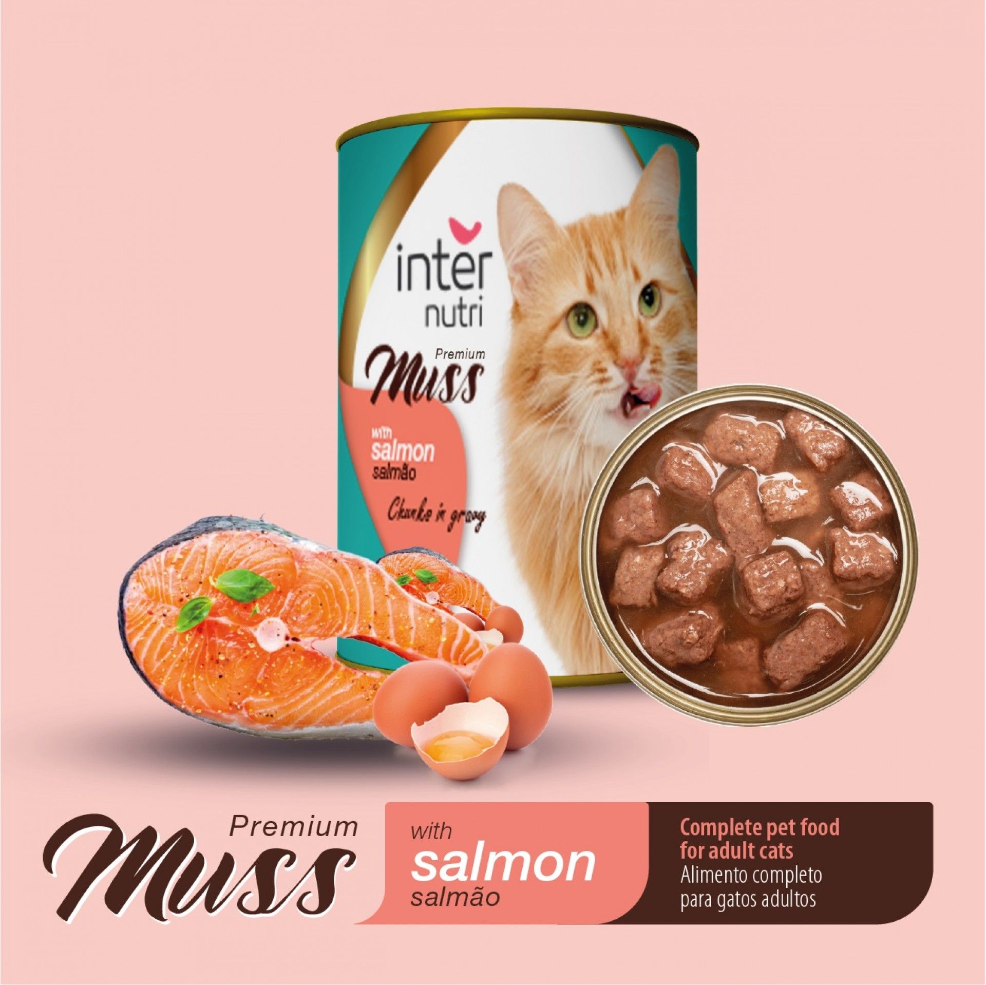 Alimento Para Gato Salmão 415g