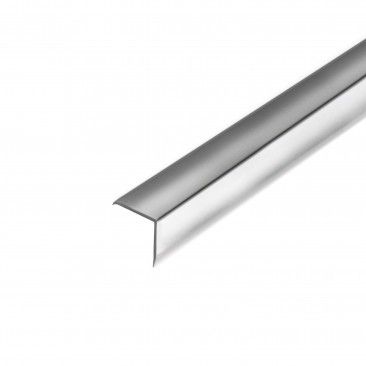 Canto Alumínio Brilho 25x25x1mm 2,60ml Canto Alumínio Brilho 25x25x1mm 2,60ml