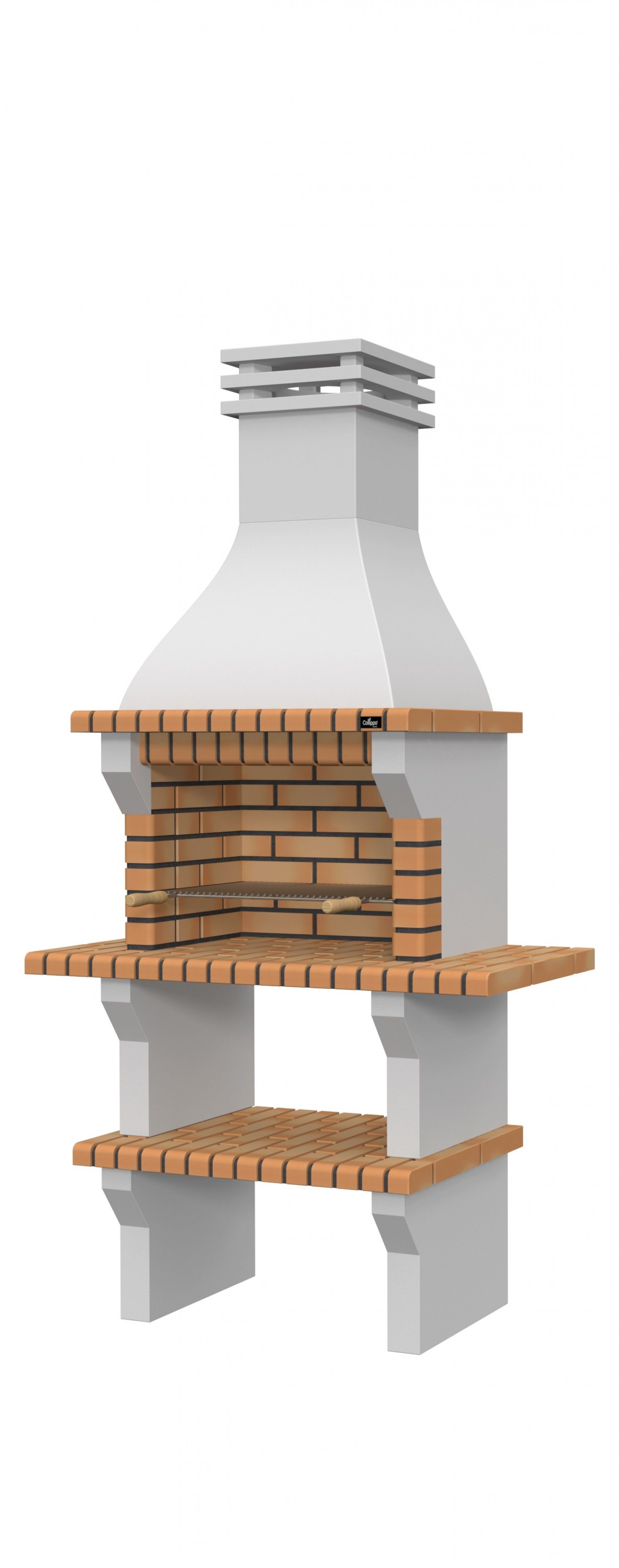 Churrasqueira Barcelos 118x58x229cm C/Grelha