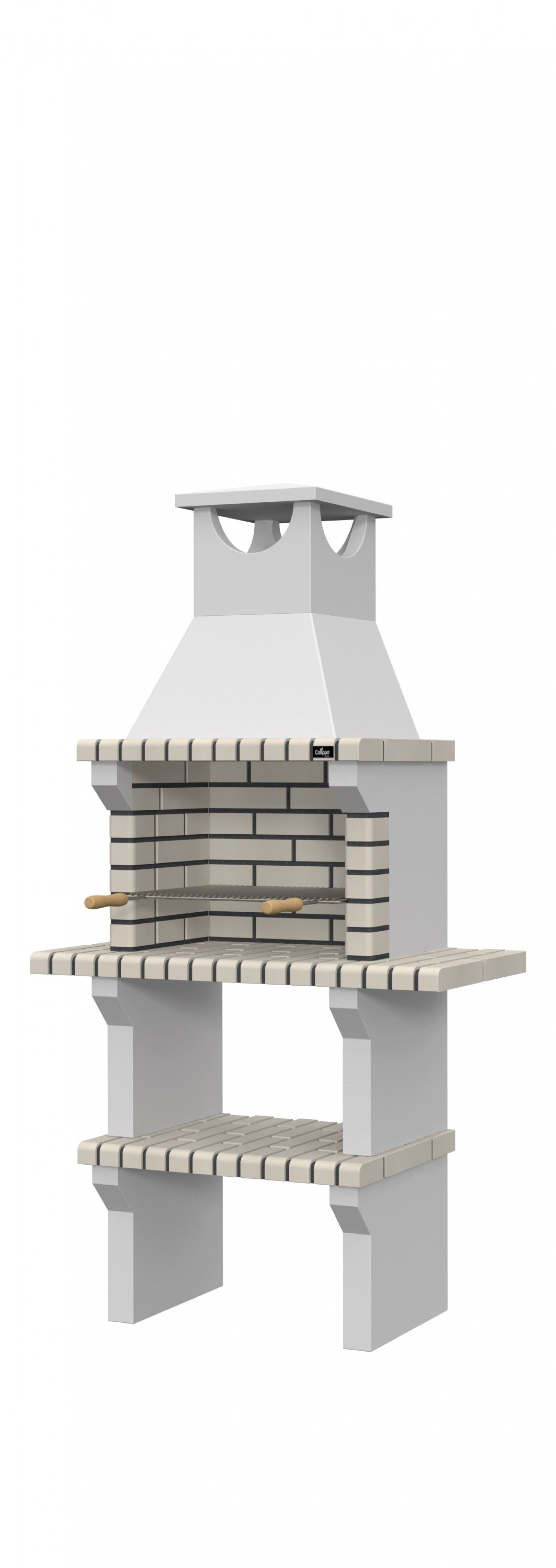 Churrasqueira Vagos 105x47x196cm C/Grelha