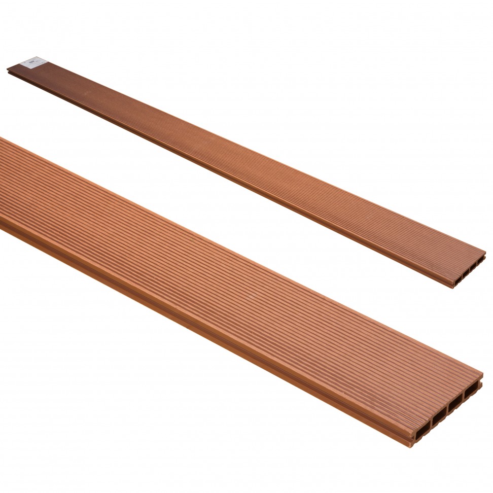 Deck Compósito 146x25x2200mm Castanho Deck Compósito 146x25x2200mm Castanho