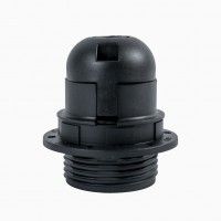 Suporte Lampada C/ Aro E27 Preto Suporte Lampada C/ Aro E27 Preto