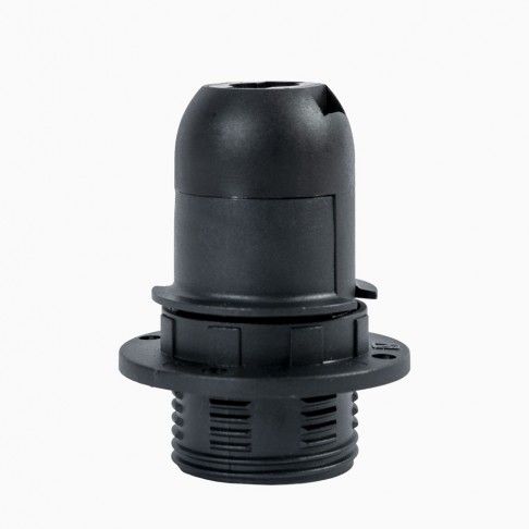 Suporte Lâmpada C/ Aro E14 Preto Suporte Lâmpada C/ Aro E14 Preto