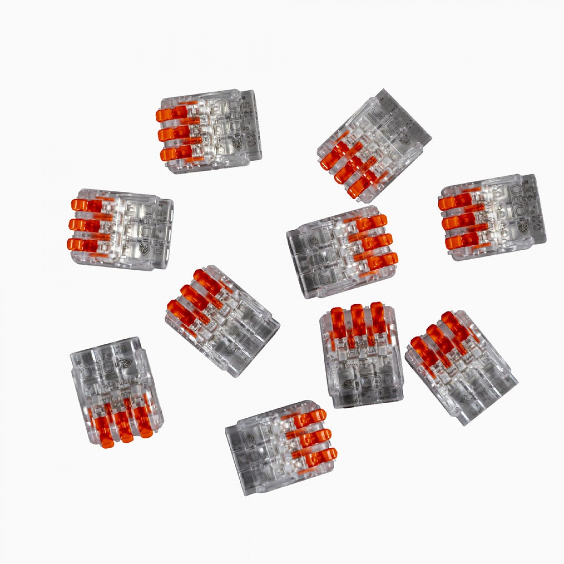 Ligador Rápido Patilha 3x2,5 10un