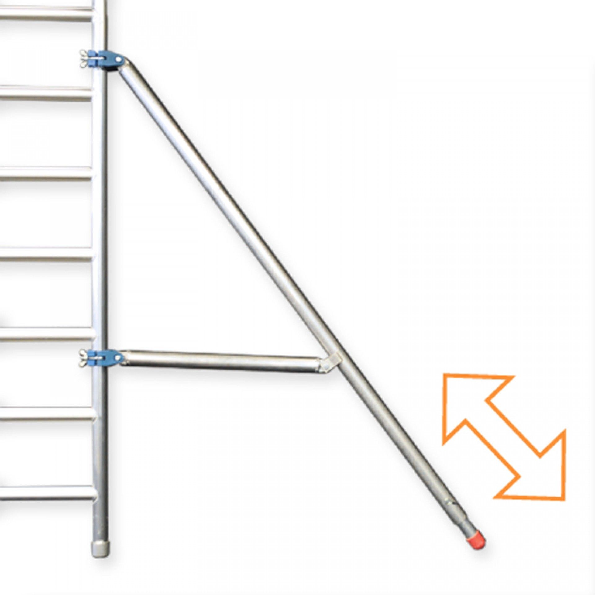 Estabilizador Alumínio Telescópico 2m