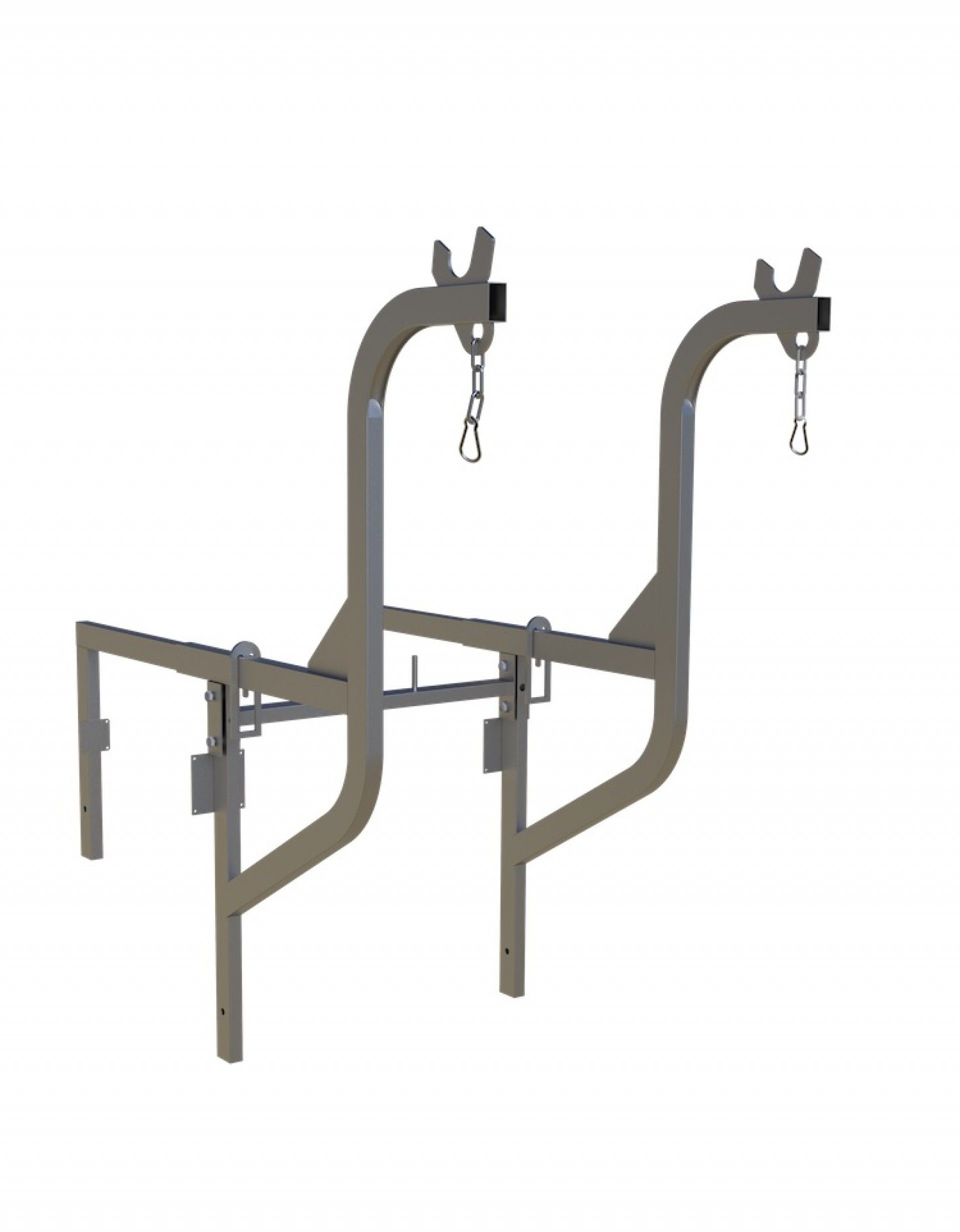 Suporte Galvanizado P/Conduta Entulho