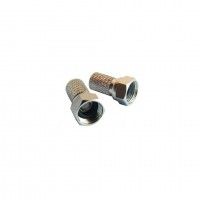 Conectores F Rg6 Eco Daxis 25un Conectores F Rg6 Eco Daxis 25un