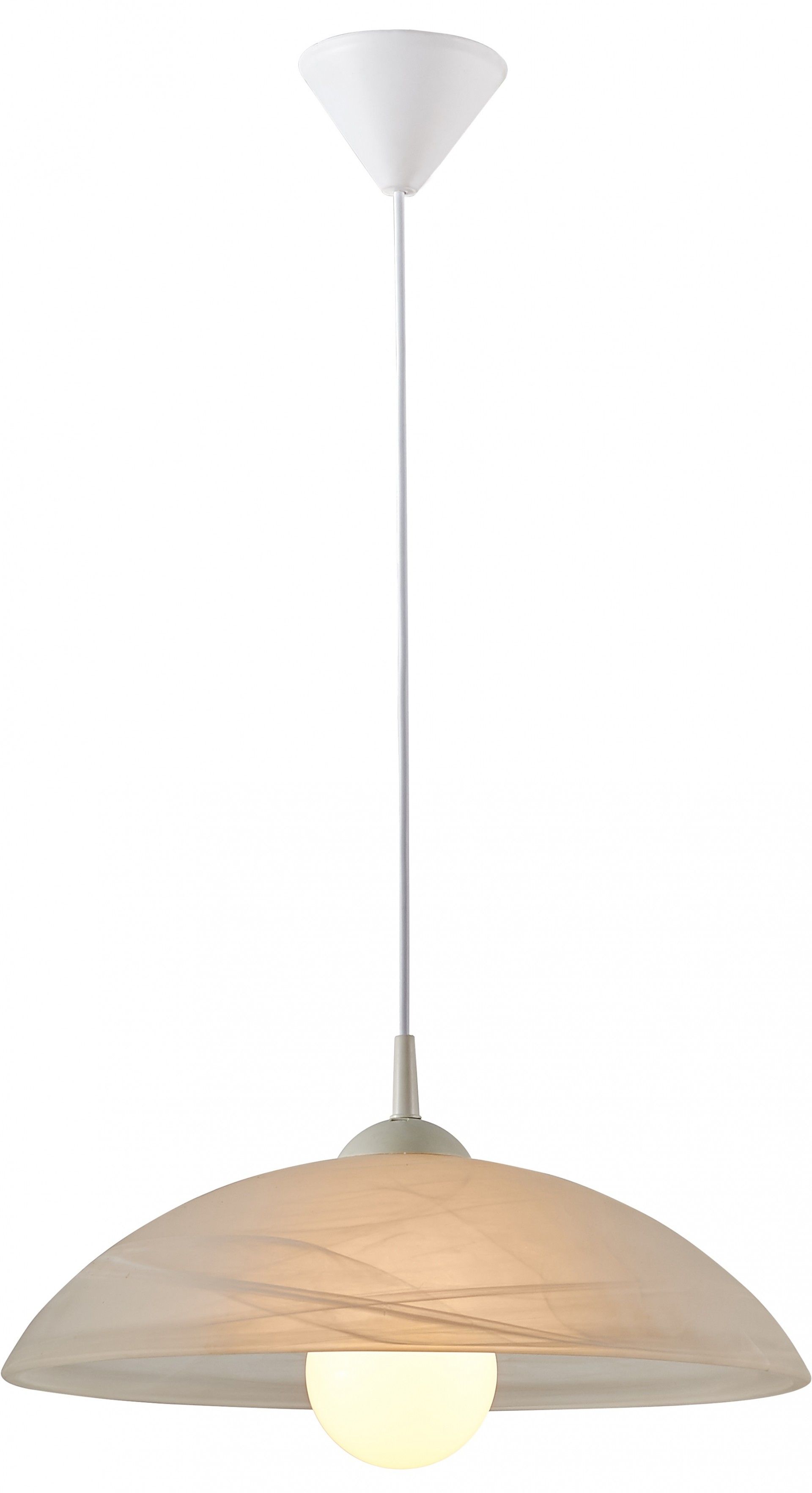 Suspensão Vidro Fosco 40cm