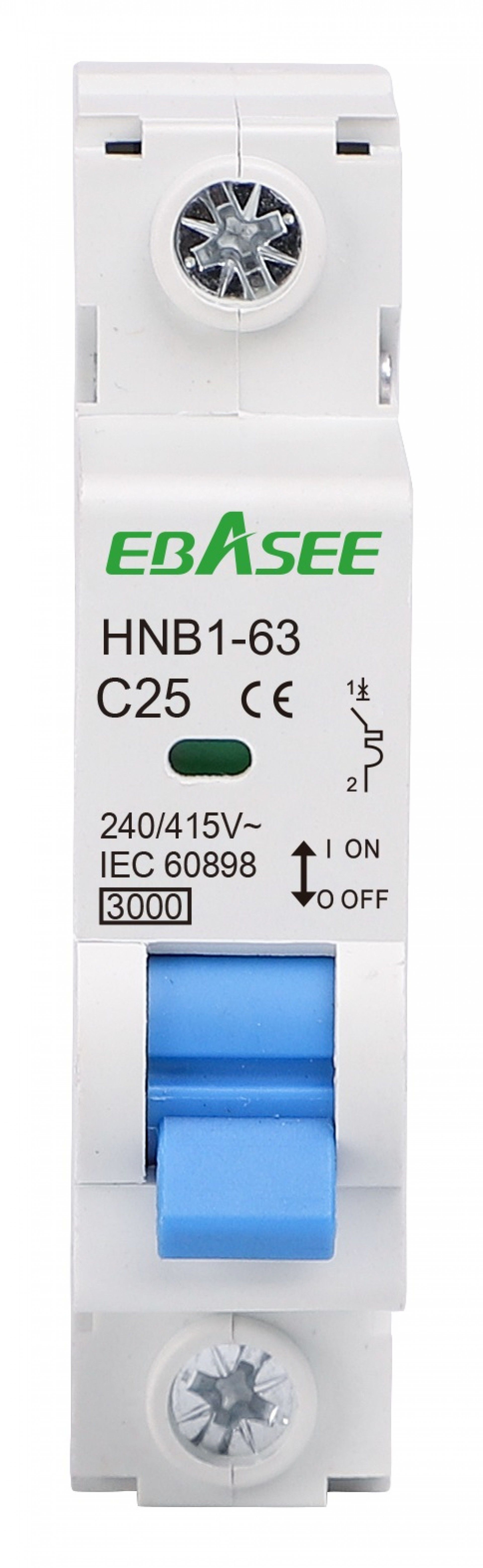 Disjuntor 1p 3ka 25a