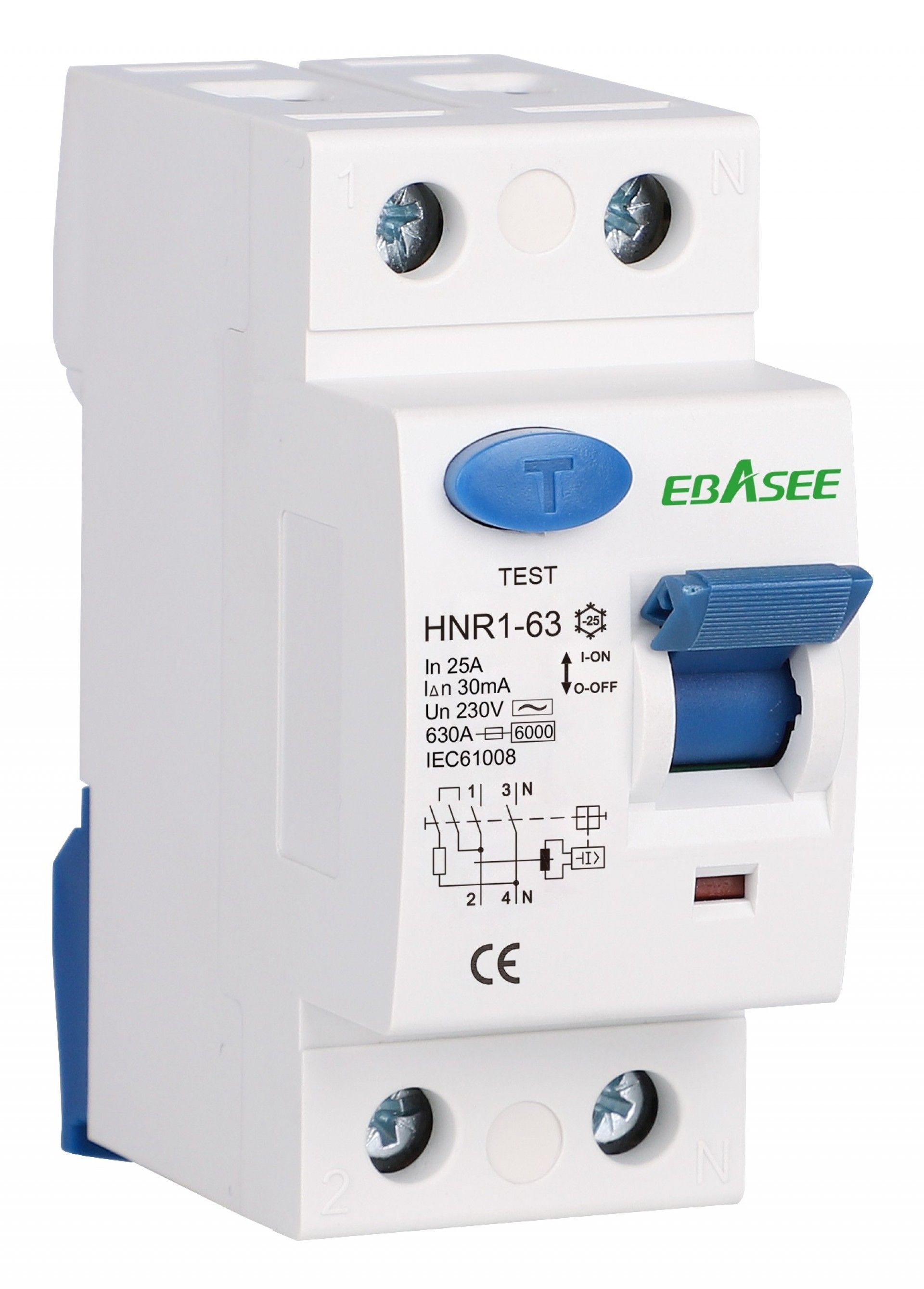 Interrutor Diferencial 2p 30ma 25a