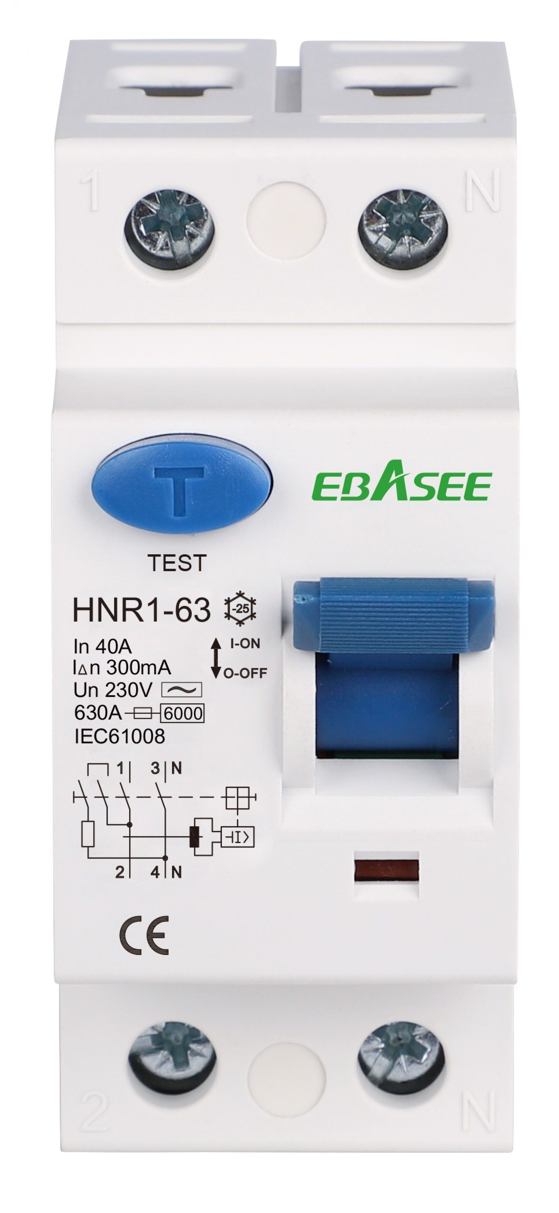 Interrutor Diferencial 2p 300ma 40a