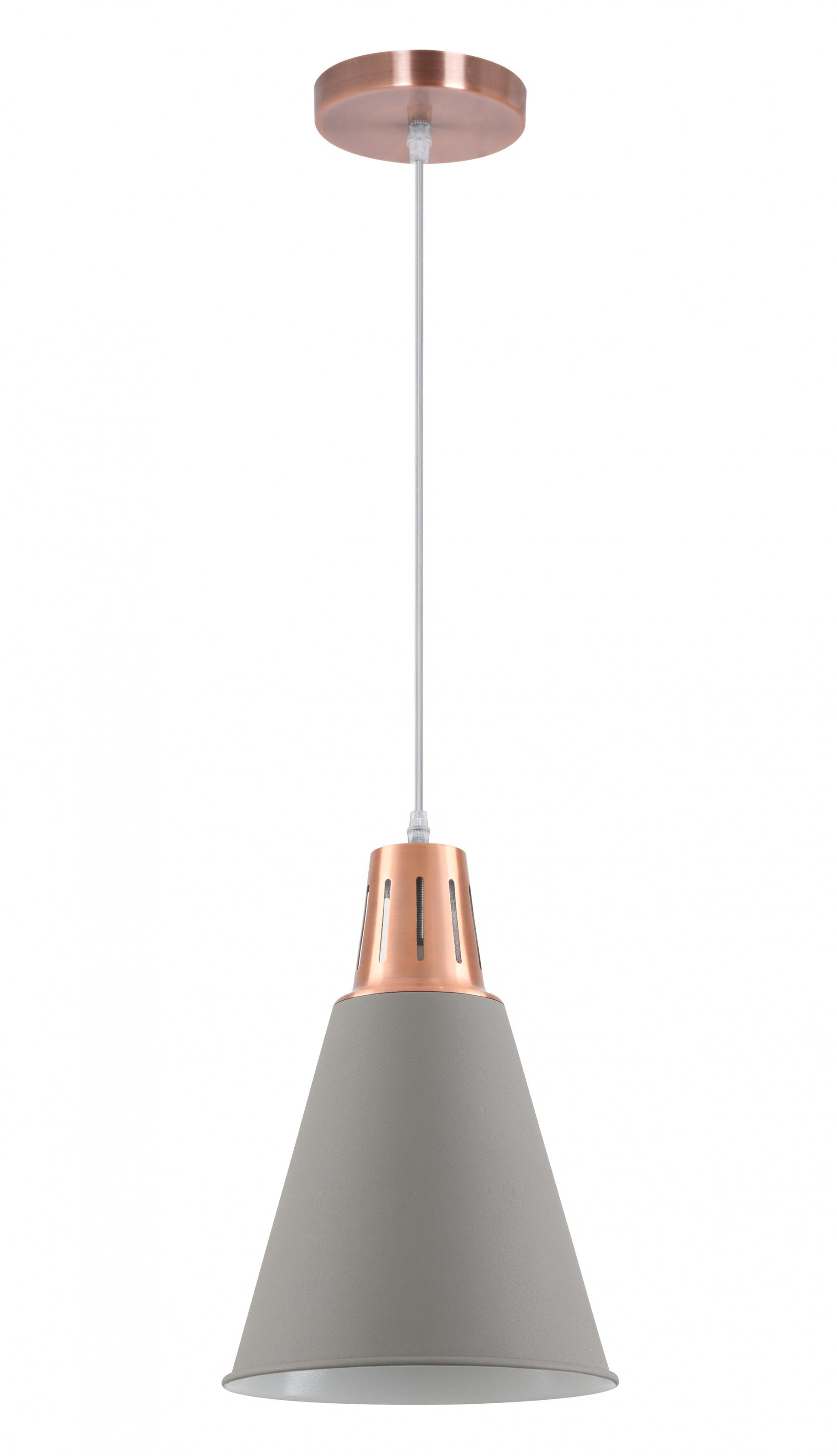 Suspensão Cone Cob Dublin Cinza
