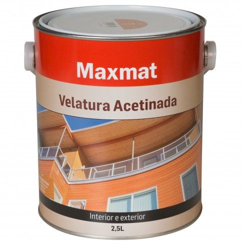 Velatura Maxmat Acetinado Pinho 2,5l Velatura Maxmat Acetinado Pinho 2,5l