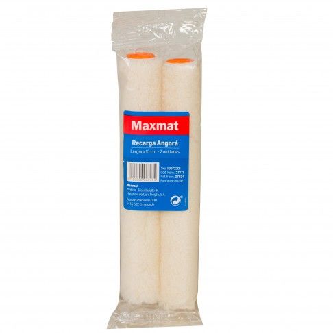 Recarga Maxmat Angora 15cm 2un Recarga Maxmat Angora 15cm 2un