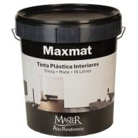 Tinta Master Interior Mate Cinza 15l Tinta Master Interior Mate Cinza 15l