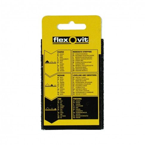 Taco Abrasivo Grão Medio 100x66mm - Medium/Coarse Taco Abrasivo Grão Medio 100x66mm - Medium/Coarse