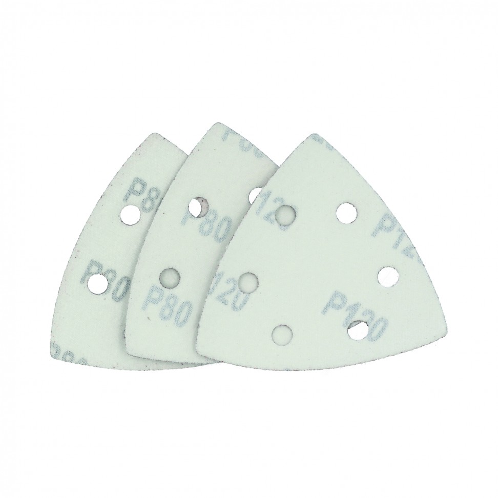 Lixa Velcro Triangular Grão Srt 108mm 6un Lixa Velcro Triangular Grão Srt 108mm 6un