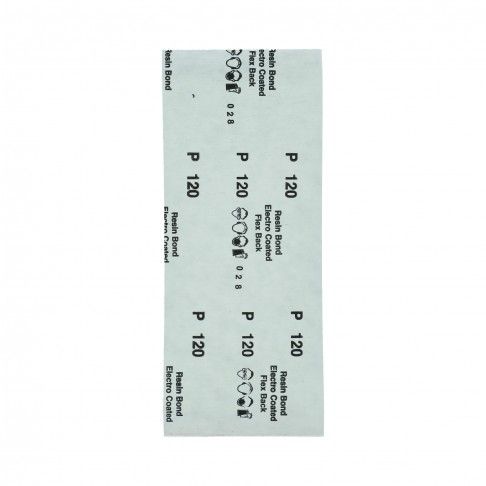 Lixa Papel Grão 120 115x280mm 10un Lixa Papel Grão 120 115x280mm 10un